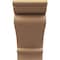 Ekena Millwork 12"W x 24"D x 24"H Classic Mayflower Rough Cedar Woodgrain TimberThane Corbel, Primed Tan CORUR12X24X24MAYRCPR - alternate 5
